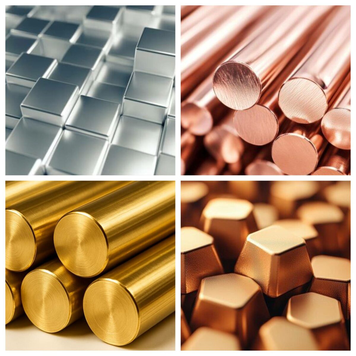 Сравнение свойств бронзы, меди, латуни и алюминия: температура плавления, характеристики и сферы применения